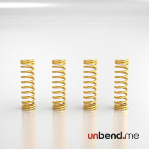 4 Specially Calibrated Springs 3000g